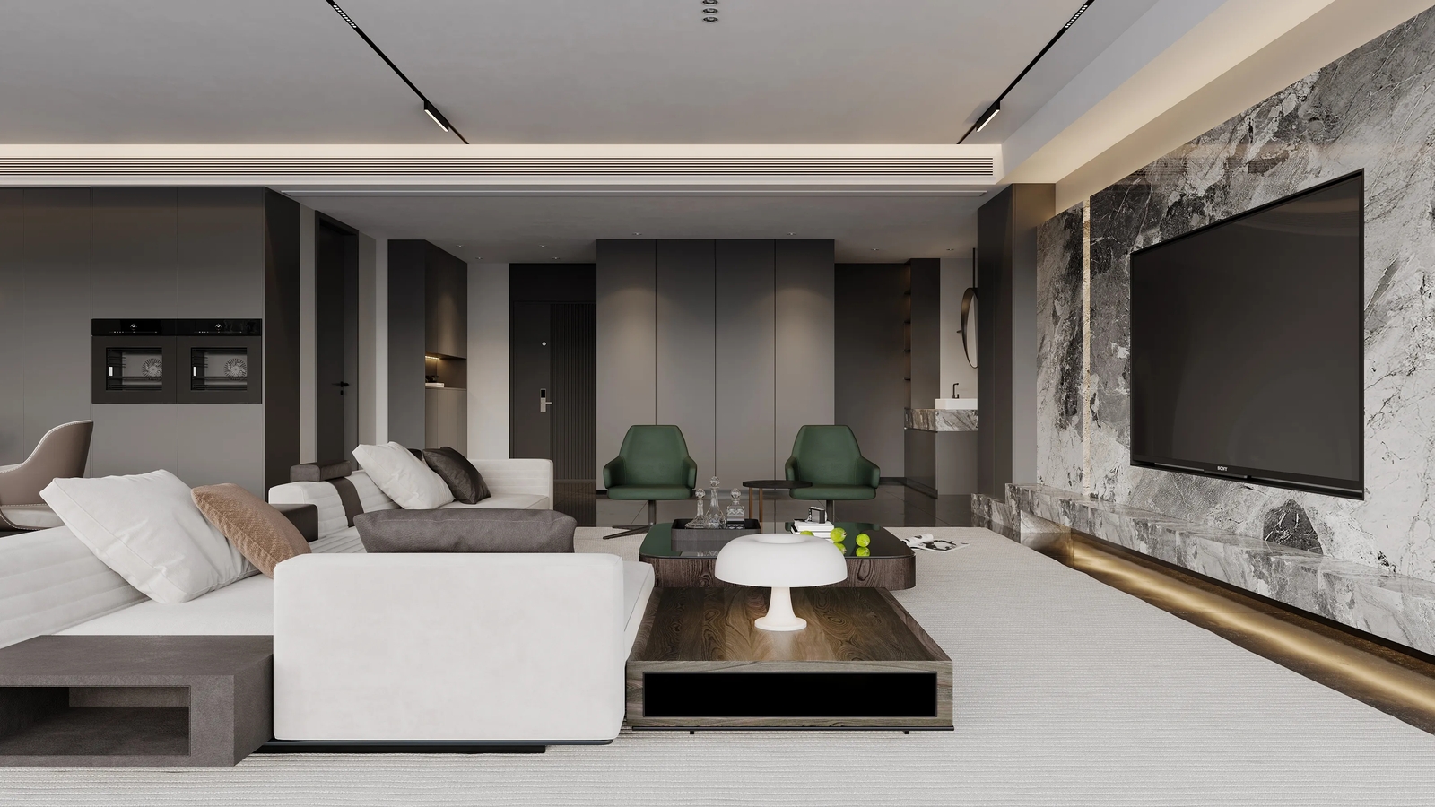 地矿春山富居230㎡意式轻奢｜把松弛感刻进生活的高级装修范本