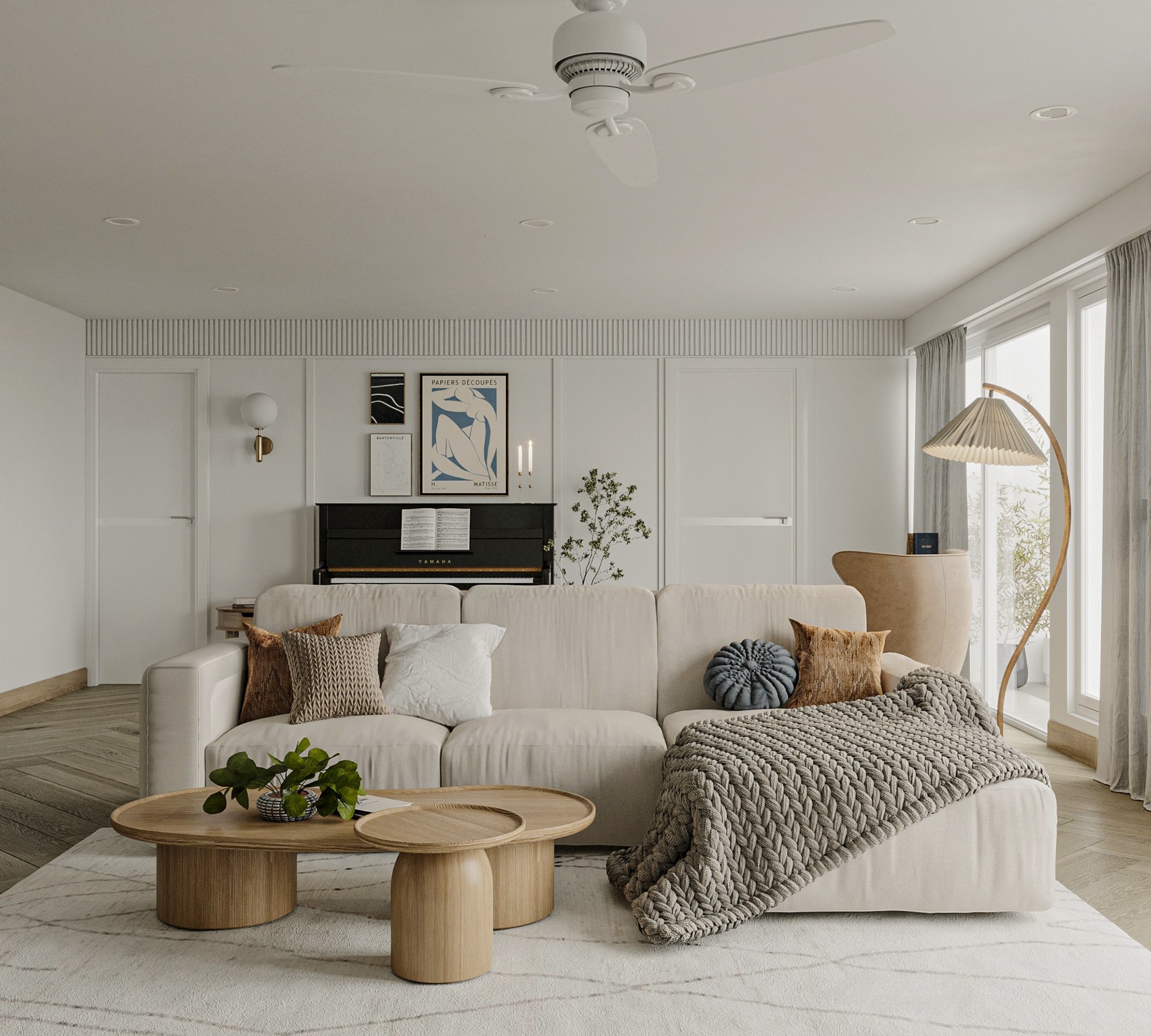 嘉逸城138㎡北欧风格|打造理想的情绪空间